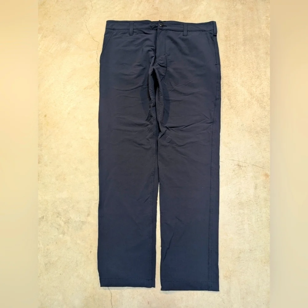 American Giant Mens 36x32 (37x31.5) Navy Pants